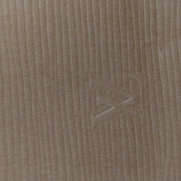 Louis Vuitton Brown & Blue Drawstring Empty Paper Gift Bag/Dust Bag 5.75x8.25x2" - Picture 4 of 7